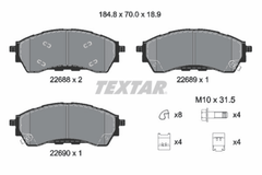 Bremsbelagsatz Scheibenbremse Vorderachse für FORD USA RANGER Extended Cab