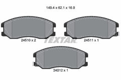 Bremsbelagsatz Scheibenbremse Vorderachse für CHEVROLET OPEL SUZUKI CAPTIVA Van