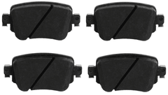 Bremsbelagsatz Scheibenbremse Hinterachse für SEAT VW SKODA AUDI LEON ST SC