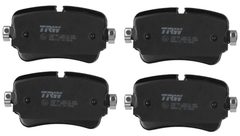 Bremsbelagsatz Scheibenbremse Hinterachse für AUDI VW A8 D5 E-TRON Sportback Q7