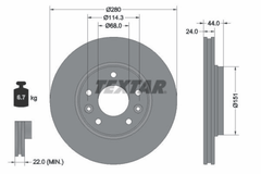 2x Bremsscheibe Vorderachse für RENAULT ARKANA I