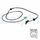 ABS Sensor Raddrehzahl Hinterachse rechts für VOLVO XC90 I VAN