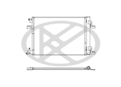Kondensator Klimaanlage für GENERAL MOTORS