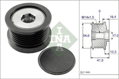 Lichtmaschine Generatorfreilauf für ALFA ROMEO FIAT FORD MAZDA VOLVO JEEP