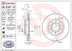 Bremsscheibe Vorderachse für AUDI SEAT SKODA VW A3 Sportback Cabriolet ALTEA XL