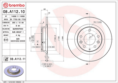 Bremsscheibe Vorderachse Hinterachse für MAZDA 6 Station Wagon Stufenheck