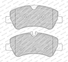 Bremsbelagsatz Scheibenbremse Hinterachse für FORD TOURNEO CUSTOM V362 Bus