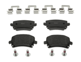 Bremsbelagsatz Scheibenbremse Hinterachse für AUDI SEAT SKODA VW A3 Sportback