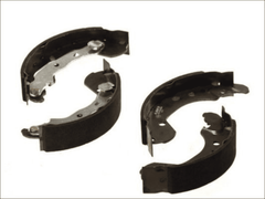 Bremsbackensatz Hinterachse für NISSAN RENAULT MICRA III C+C NOTE TIIDA