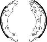 Bremsbackensatz Hinterachse für CITROËN NISSAN PEUGEOT RENAULT DACIA C3 II