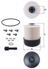 Kraftstofffilter für MERCEDES-BENZ NISSAN RENAULT DACIA CITAN Tourer Mixto