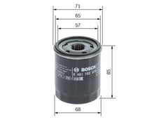 Ölfilter für MITSUBISHI SMART COLT VI LANCER VIII Sportback CZC Cabriolet