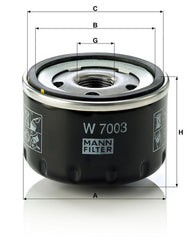 Ölfilter für FIAT ALFA ROMEO LANCIA STILO Multi Wagon VAN BRAVO II DOBLO