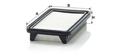 Luftfilter für SUZUKI FIAT SX4 / CLASSIC Stufenheck SEDICI