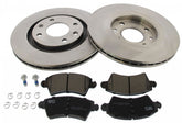 Bremsensatz Scheibenbremse Vorderachse für CITROËN PEUGEOT XSARA Break Coupe