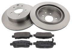 Bremsensatz Scheibenbremse Hinterachse für NISSAN RENAULT LEAF QASHQAI II SUV /