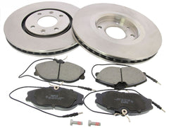 Bremsensatz Scheibenbremse Vorderachse für PEUGEOT 406 Break Coupe