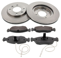 Bremsensatz Scheibenbremse Vorderachse Satz für CITROËN PEUGEOT