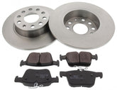 Bremsensatz Scheibenbremse Hinterachse für AUDI SEAT SKODA VW A3 Sportback