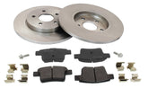 Bremsensatz Scheibenbremse Hinterachse für FORD JAGUAR MONDEO III Stufenheck