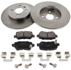 Bremsensatz Scheibenbremse Hinterachse für OPEL ASTRA H TwinTop COMBO Tour