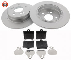 Bremsensatz Scheibenbremse Hinterachse für MERCEDES-BENZ