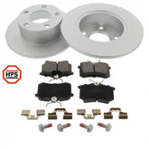 Bremsensatz Scheibenbremse Hinterachse für AUDI SKODA VW A6 C5 Avant SUPERB I