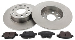 Bremsensatz Scheibenbremse Hinterachse für AUDI SKODA VW A1 Sportback A3