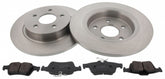Bremsensatz Scheibenbremse Hinterachse für FORD VOLVO C-MAX FOCUS II Turnier