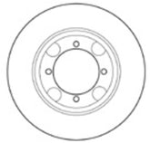 2x Bremsscheibe Vorderachse für HYUNDAI COUPE I II LANTRA Kombi