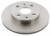 2x Bremsscheibe Vorderachse für DAIHATSU SUBARU CUORE VI VII MOVE SIRION TREVIS