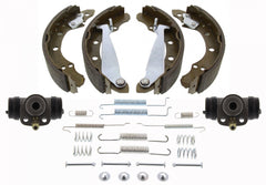 Bremsbackensatz Hinterachse für AUDI SEAT VW 80 B3 Stufenheck AROSA GOLF III