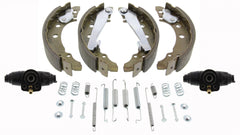 Bremsbackensatz Hinterachse für AUDI VW 80 B2 Stufenheck COUPE DERBY GOLF I