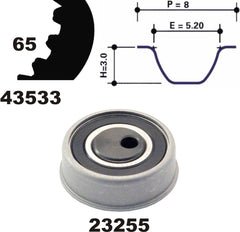 Zahnriemensatz für MITSUBISHI HYUNDAI KIA ECLIPSE II GALANT VIII Kombi GRANDIS