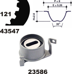 Zahnriemensatz für MITSUBISHI GALANT VII Stufenheck SPACE WAGON RUNNER