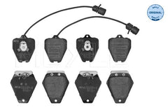 Bremsbelagsatz Scheibenbremse Vorderachse für AUDI 100 C4 Stufenheck Avant A6