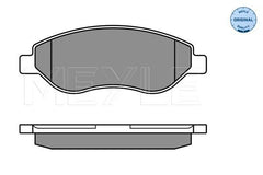 Bremsbelagsatz Scheibenbremse Vorderachse für OPEL CORSA D Kasten/Schrägheck