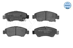 Bremsbelagsatz Scheibenbremse Vorderachse für HONDA CIVIC V Stufenheck