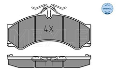 Bremsbelagsatz Scheibenbremse Vorderachse Hinterachse für MERCEDES-BENZ VW
