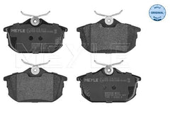 Bremsbelagsatz Scheibenbremse Hinterachse für MITSUBISHI VOLVO SMART CARISMA