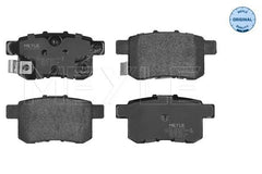 Bremsbelagsatz Scheibenbremse Hinterachse für HONDA ACCORD VIII Tourer