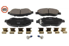 Bremsbelagsatz Scheibenbremse Vorderachse für OPEL CORSA D Kasten/Schrägheck