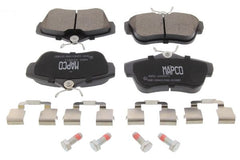 Bremsbelagsatz Scheibenbremse Hinterachse für CITROËN FIAT PEUGEOT JUMPY II