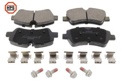 Bremsbelagsatz Scheibenbremse Hinterachse für FORD TOURNEO CUSTOM V362 Bus