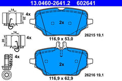 Bremsbelagsatz Scheibenbremse Hinterachse für MERCEDES-BENZ GLE