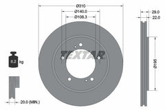 2x Bremsscheibe Vorderachse für SUZUKI GRAND VITARA I Geländewagen offen II