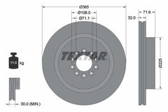 2x Bremsscheibe Vorderachse für JAGUAR S-TYPE II XJ