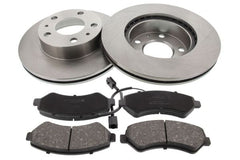 Bremsensatz Scheibenbremse Vorderachse für CITROËN FIAT PEUGEOT JUMPER II