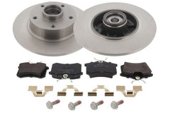 Bremsensatz Scheibenbremse Hinterachse für RENAULT FLUENCE MEGANE III