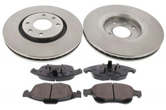 Bremsensatz Scheibenbremse Vorderachse für CITROËN PEUGEOT DS BERLINGO